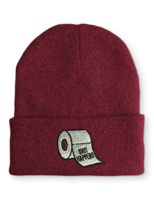 
                      
                        Shit Happens Wintermütze Spruchmütze Beanie perfekt für die kalte Jahreszeit
                      
                    