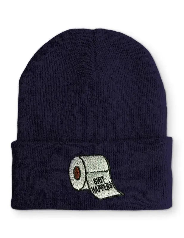 
                      
                        Shit Happens Wintermütze Spruchmütze Beanie perfekt für die kalte Jahreszeit
                      
                    