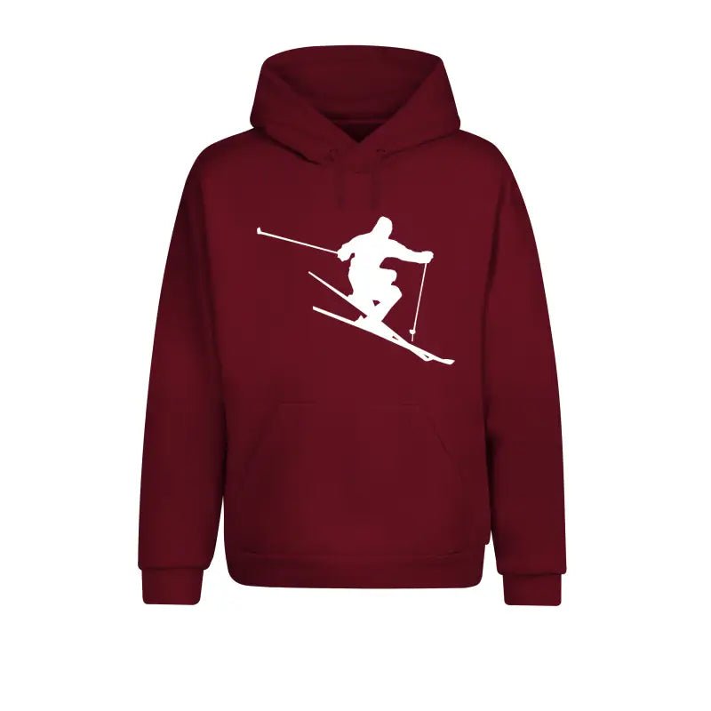 Skifahrer Hoodie Unisex Outdoor - tshirtladen - 
