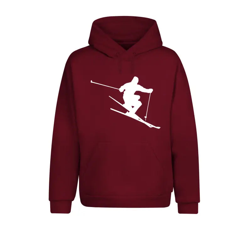 
                      
                        Skifahrer Hoodie Unisex Outdoor - XS / Burgundy
                      
                    