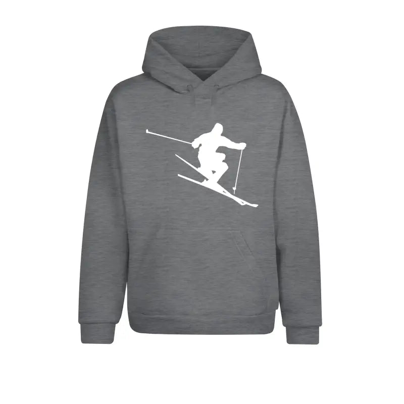 Skifahrer Hoodie Unisex Outdoor - XS / Sports Grey