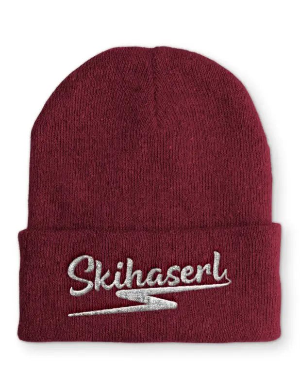Skihaserl Wintermütze Spruchmütze Beanie perfekt für die kalte Jahreszeit - tshirtladen - 