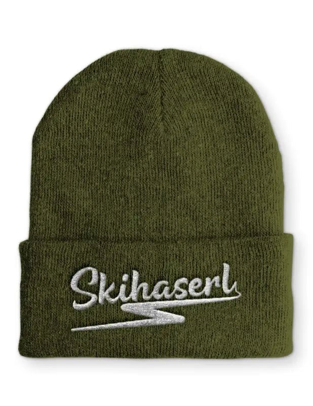 Skihaserl Wintermütze Spruchmütze Beanie perfekt für die kalte Jahreszeit - tshirtladen - 