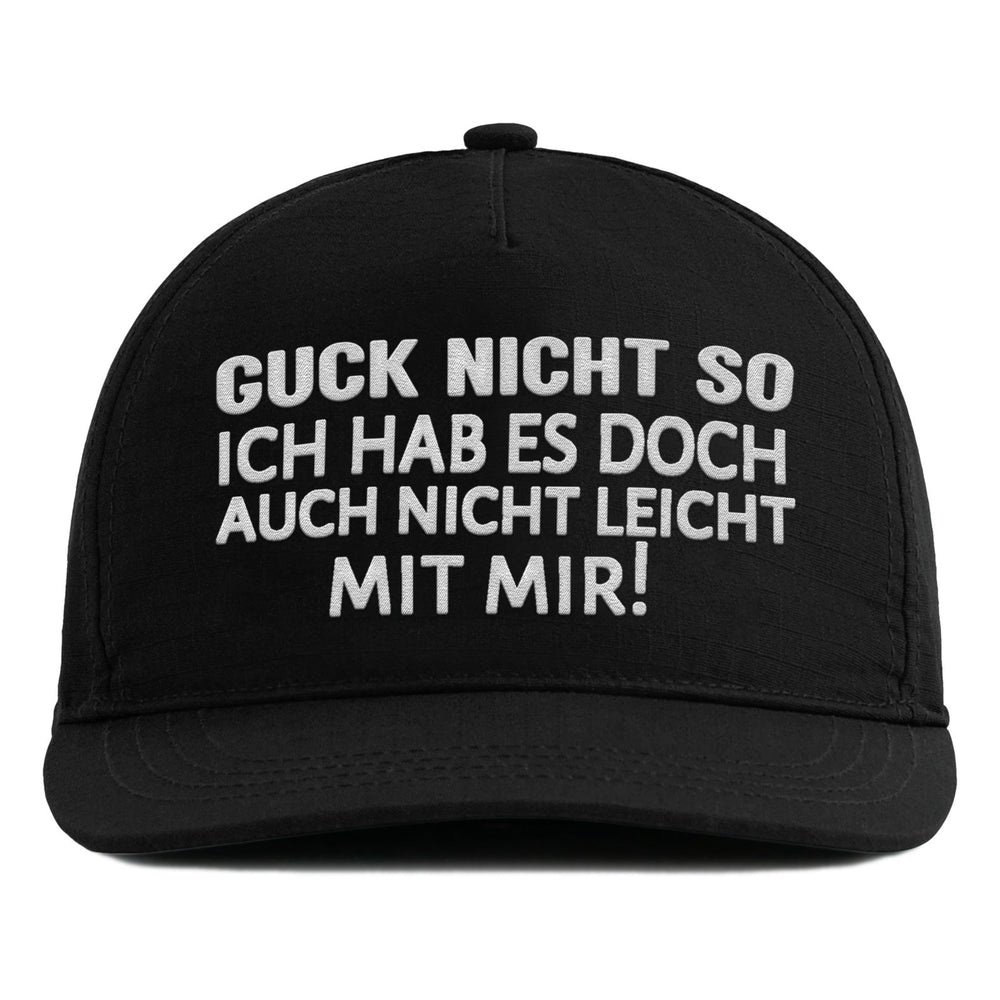 
                  
                    Snapback Cap – Guck nicht so – Unisex Basecap - Bestickt - tshirtladen - Cap
                  
                