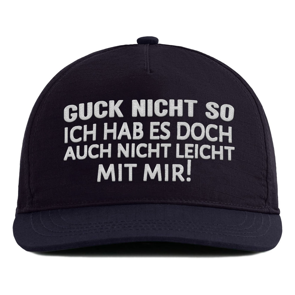 
                  
                    Snapback Cap – Guck nicht so – Unisex Basecap - Bestickt - tshirtladen - Cap
                  
                