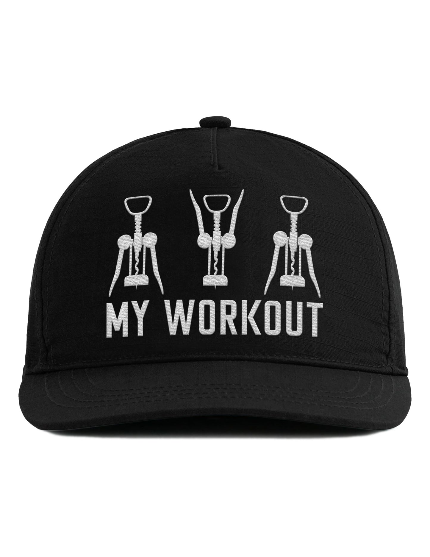 Snapback Cap – My Workout – Unisex Basecap - Bestickt - tshirtladen - Cap