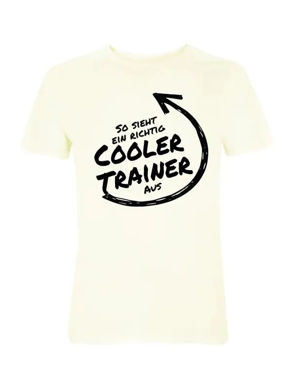 so sieht ein richtig cooler trainer aus Herren T-Shirt - tshirtladen - 