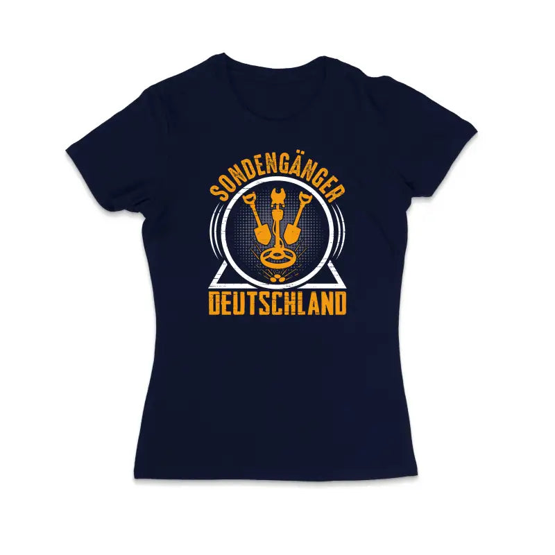 
                      
                        Sondengänger Deutschland Sondler Damen T - Shirt - S / Navy
                      
                    