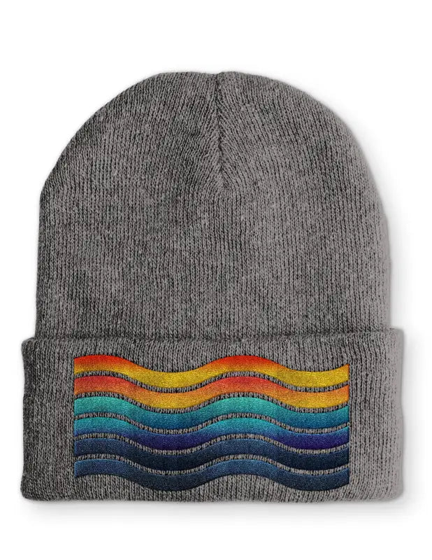 
                      
                        Sonne Meer Statement Beanie Mütze mit Spruch - Grey
                      
                    