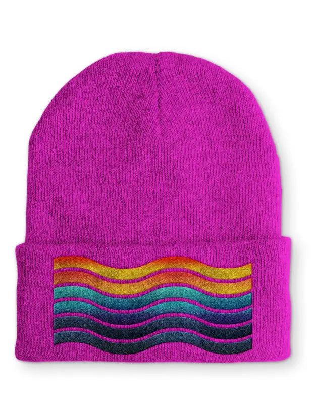 
                      
                        Sonne Meer Statement Beanie Mütze mit Spruch - Pink
                      
                    