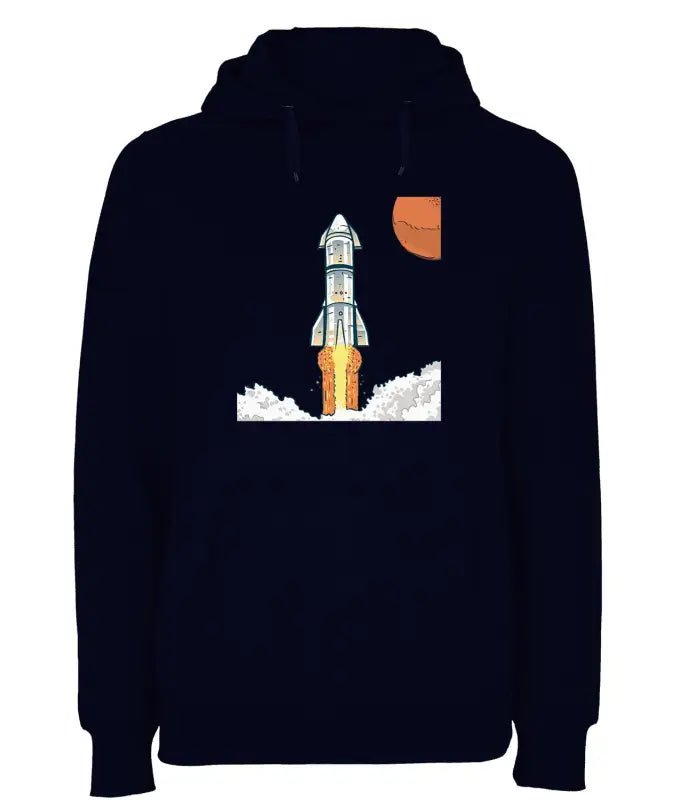 Space Rocket Weltraum Hoodie Unisex - tshirtladen - 