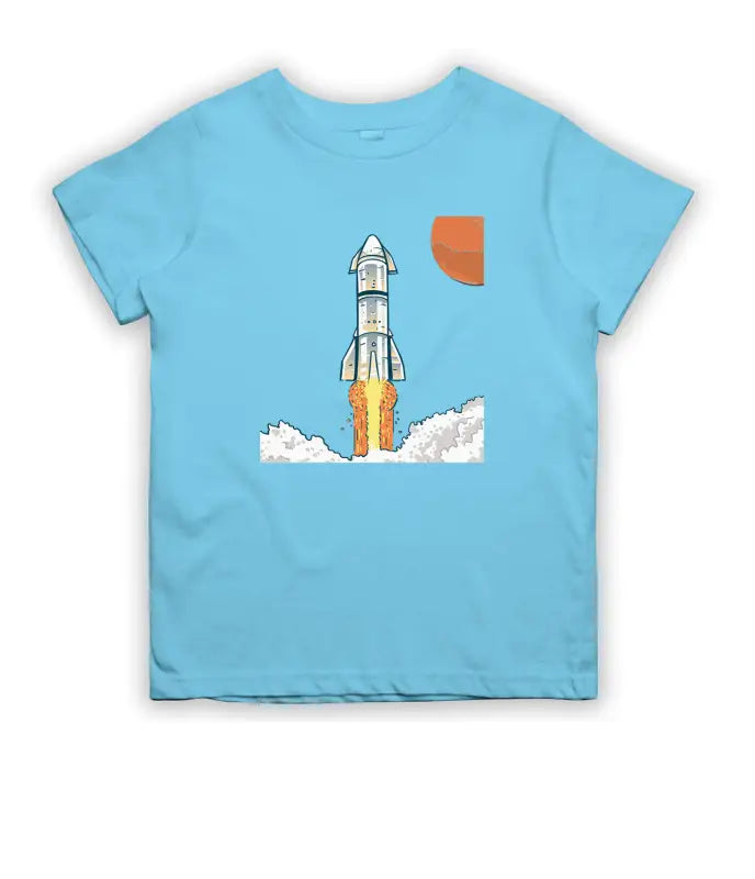 
                  
                    Space Rocket Weltraum Kinder T - Shirt - 104 - 110 / Light Blue
                  
                