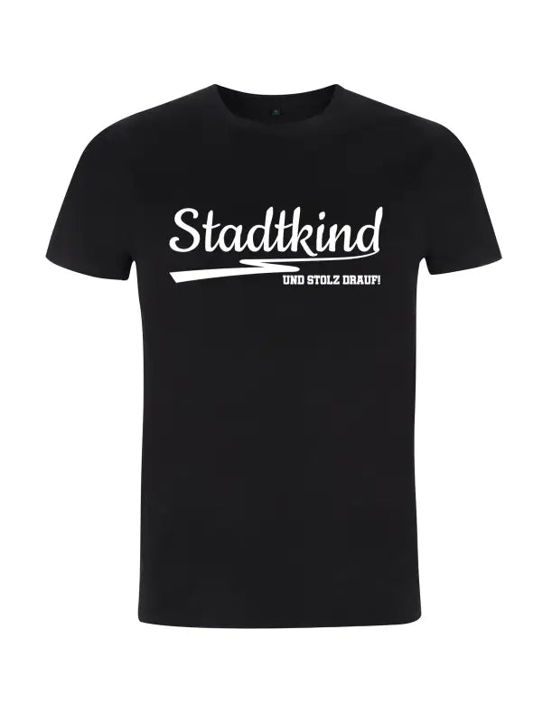 Stadtkind Herren Basic T - Shirt - S / Schwarz