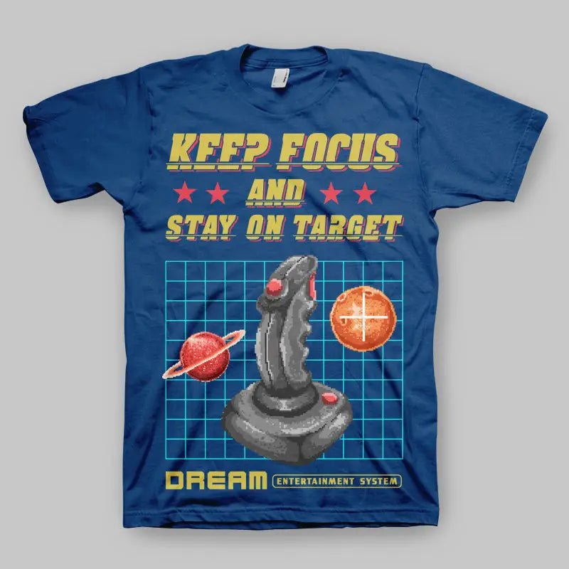 Stay On Target Herren T-Shirt - tshirtladen - 