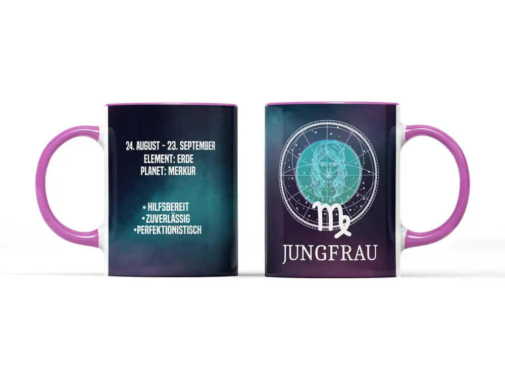 
                      
                        Sternzeichen Jungfrau Tasse - Rosa
                      
                    