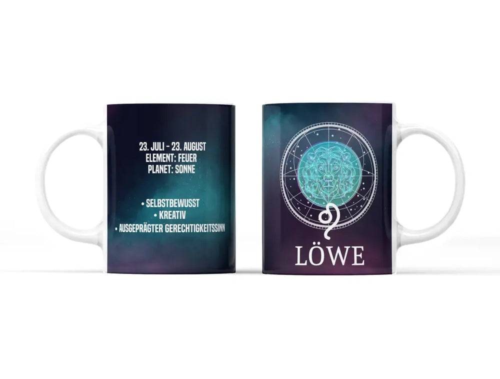 
                      
                        Sternzeichen Löwe Tasse - Weiß
                      
                    