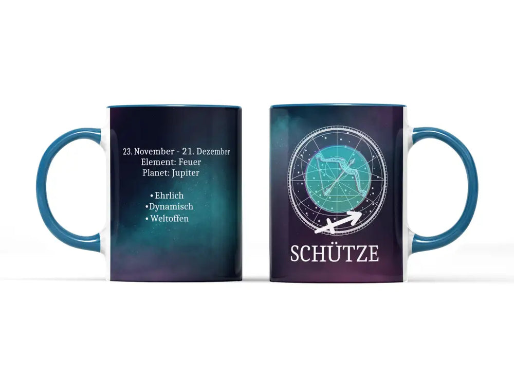 
                  
                    Sternzeichen Schütze Tasse - Hellblau
                  
                