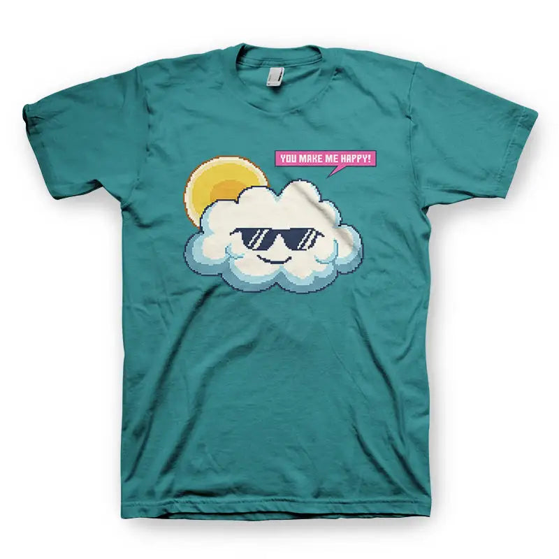 Summer Happy Cloud Herren T - Shirt - XS