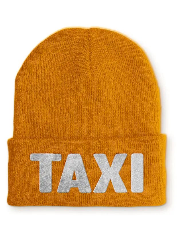 TAXI Statement Beanie Mütze mit Spruch - tshirtladen - Mütze