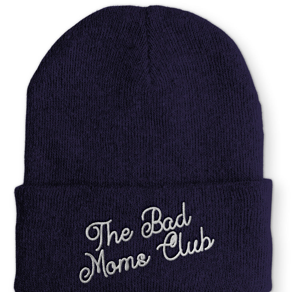 
                  
                    The Bad Moms Club Beanie Mütze mit Spruch - Navy - Mütze
                  
                