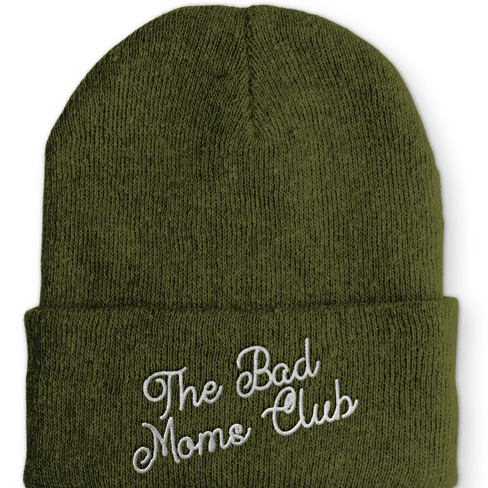 
                  
                    The Bad Moms Club Beanie Mütze mit Spruch - Olive - Mütze
                  
                