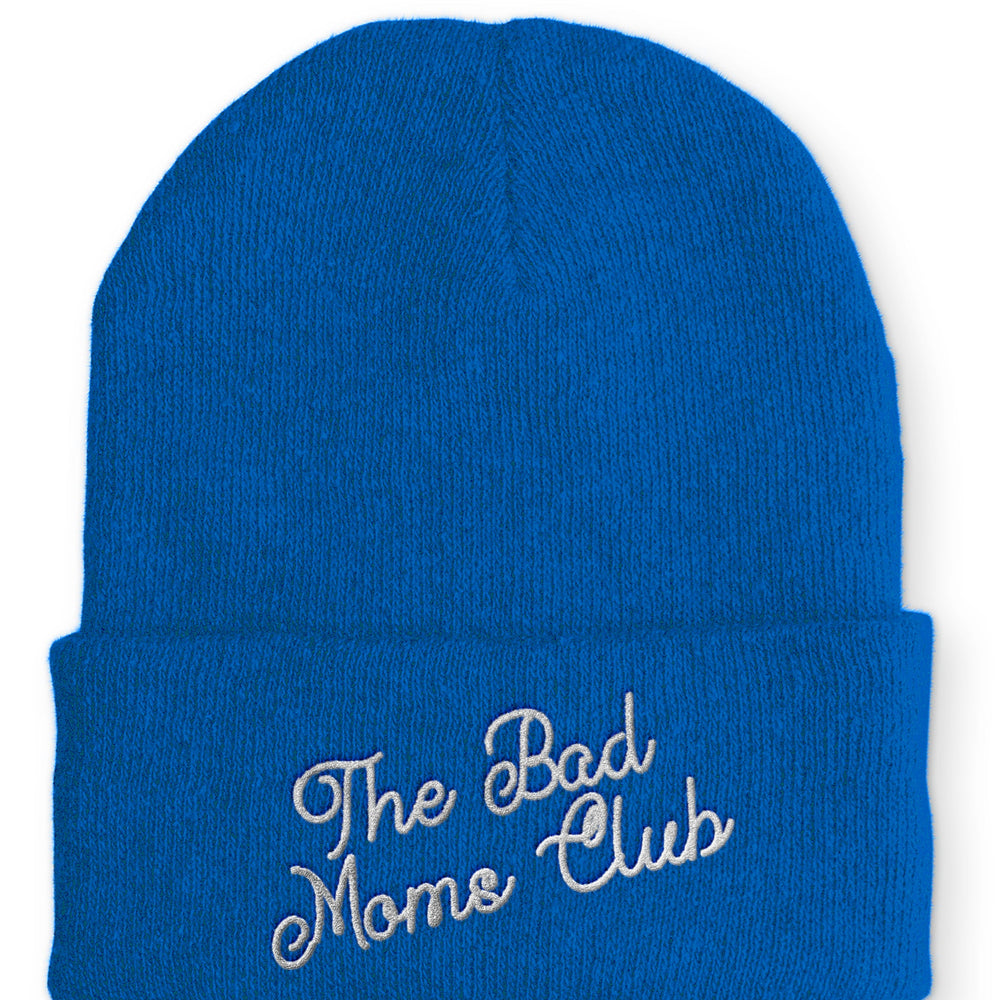 
                  
                    The Bad Moms Club Beanie Mütze mit Spruch - Royal - Mütze
                  
                