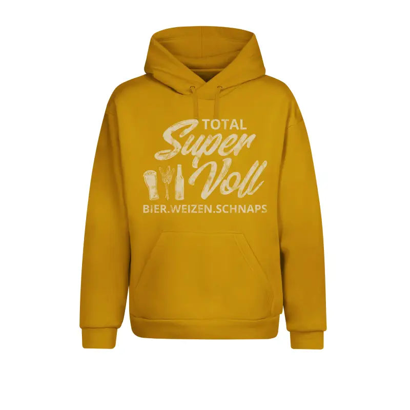 Total Super Voll Hoodie Unisex - XS / Mustard