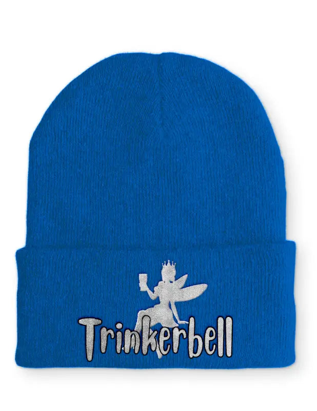 
                      
                        Trinkerbell Wintermütze Spruchmütze Beanie perfekt für die kalte Jahreszeit - Blau
                      
                    