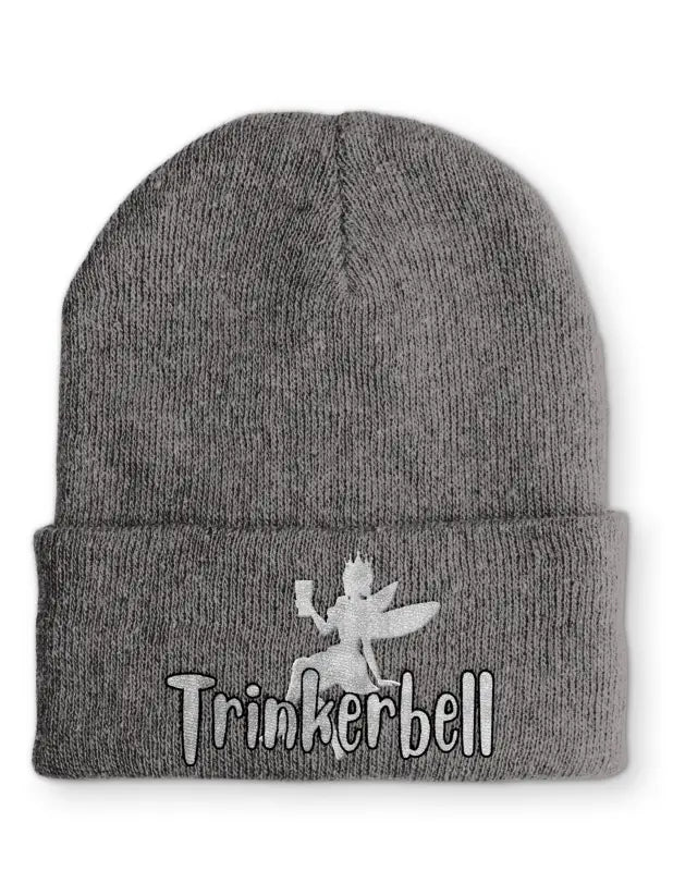 
                      
                        Trinkerbell Wintermütze Spruchmütze Beanie perfekt für die kalte Jahreszeit - Grau
                      
                    