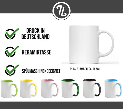 Heute bin ich einfach PANDA Tasse