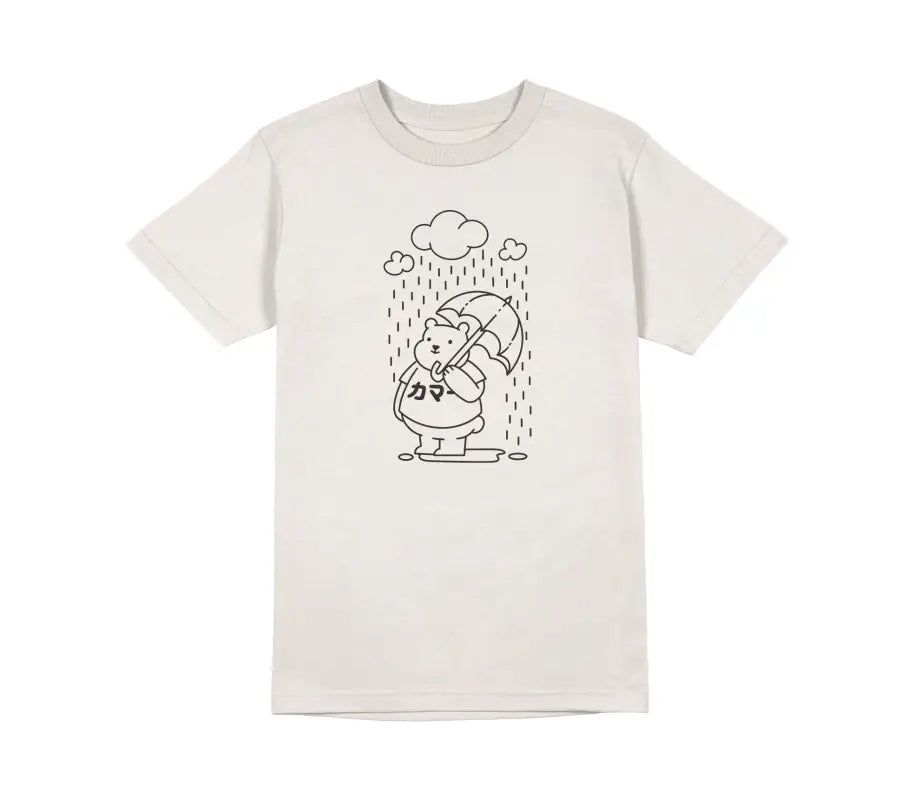 Umbrella Bear recycled Unisex T - Shirt - XS / Natur