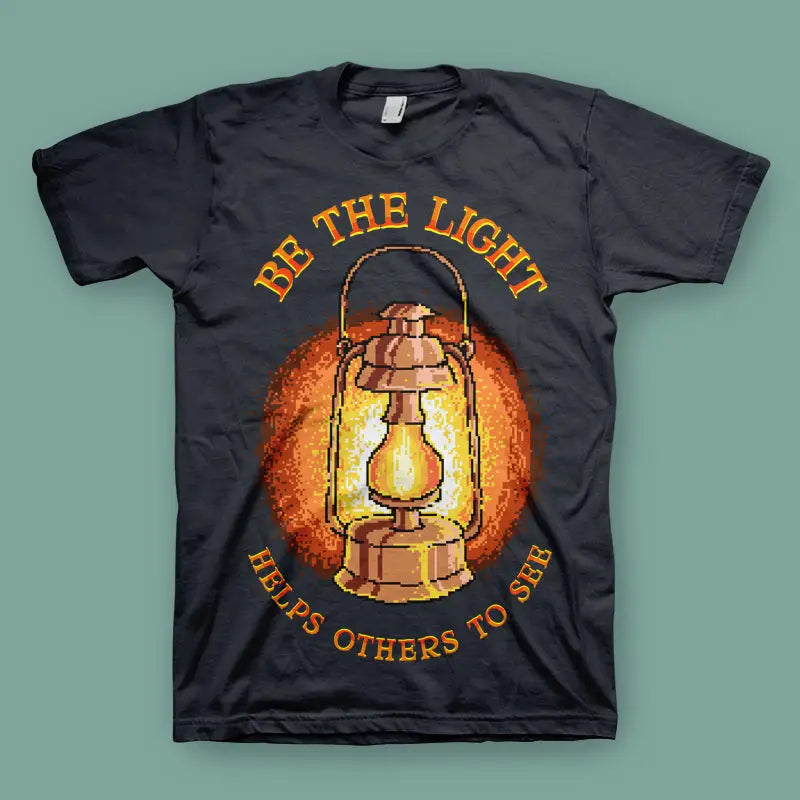 Unisex Be the Light T - Shirt Herren - XS