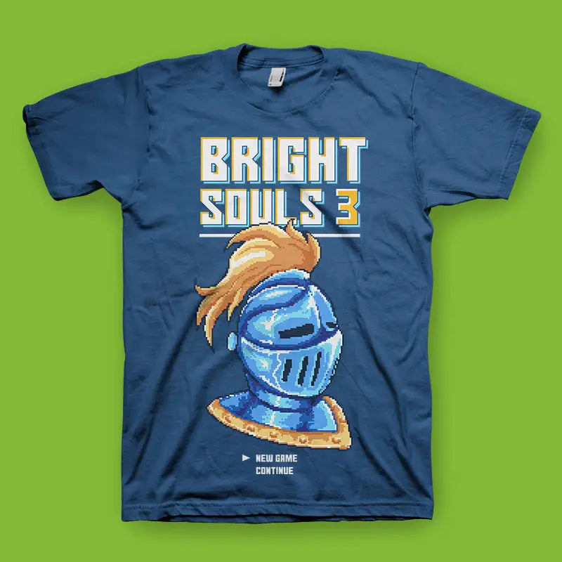 Unisex Bright Souls Herren T - Shirt - XS