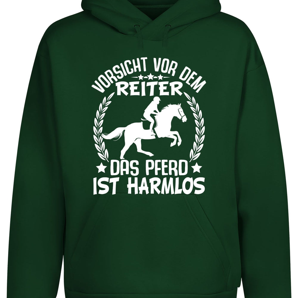 
                  
                    Vorsicht vor dem Reiter Hoodie Kapuzenpullover Unisex - tshirtladen - Hoodie
                  
                