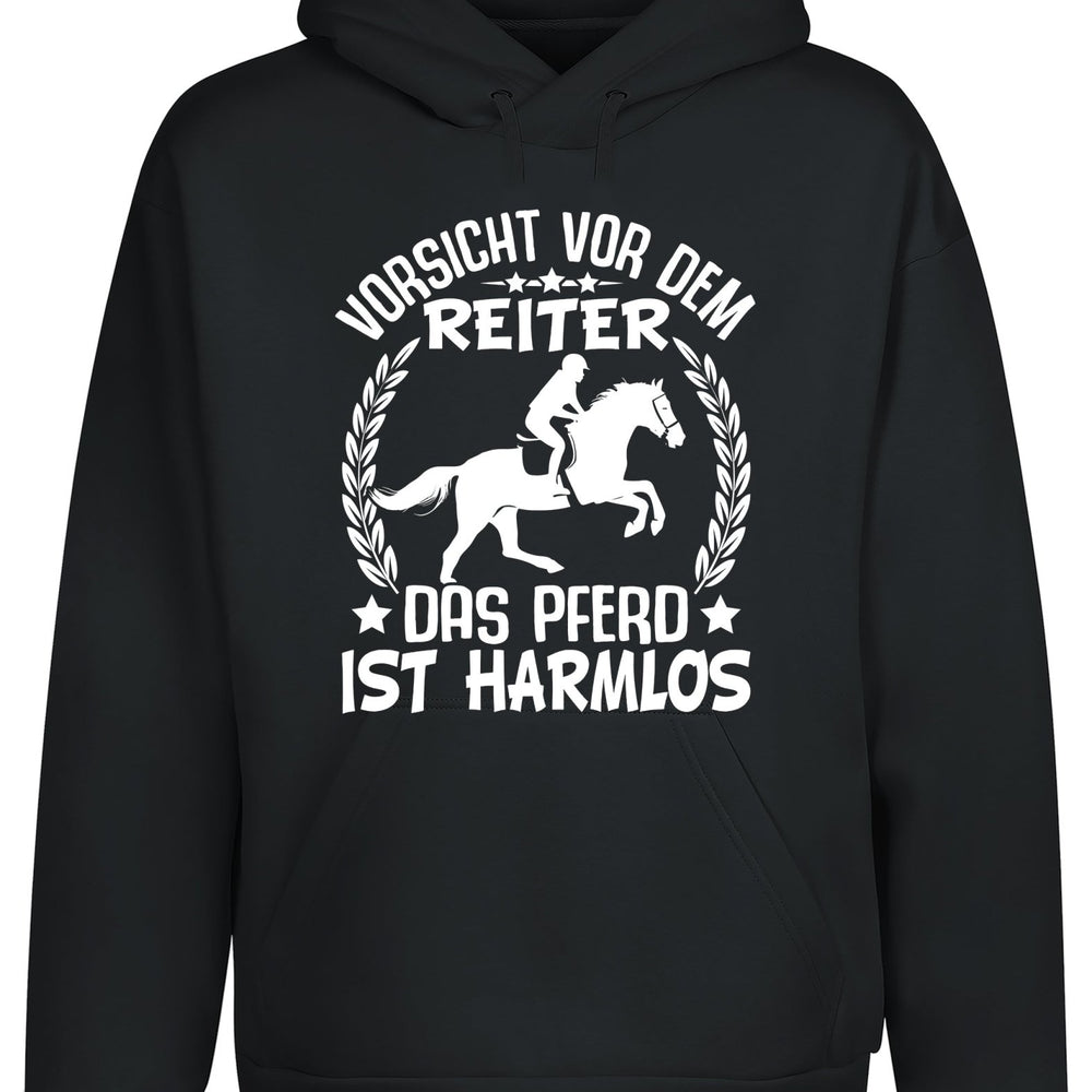 
                  
                    Vorsicht vor dem Reiter Hoodie Kapuzenpullover Unisex - tshirtladen - Hoodie
                  
                