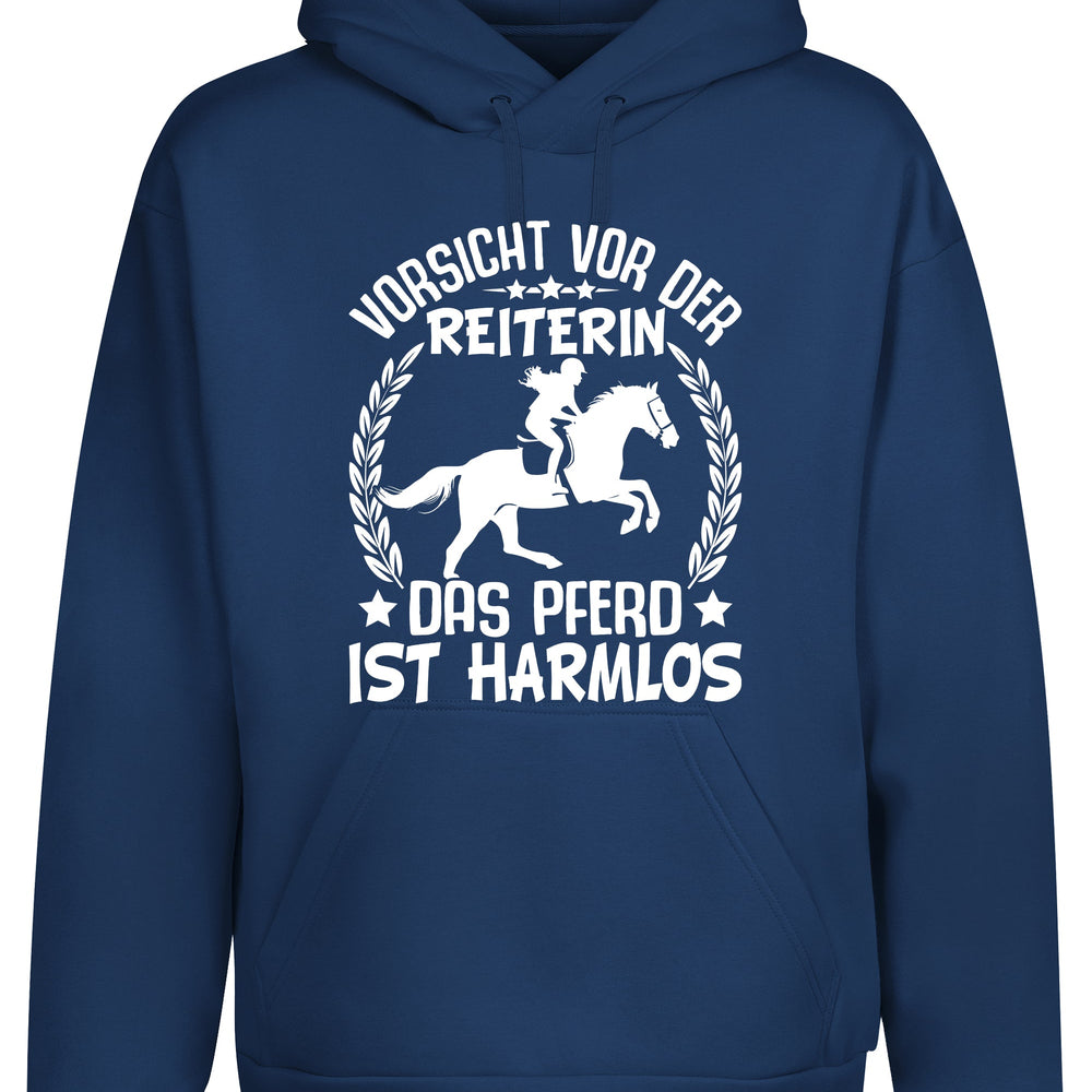 
                      
                        Vorsicht vor der Reiterin Hoodie Kapuzenpullover Unisex
                      
                    