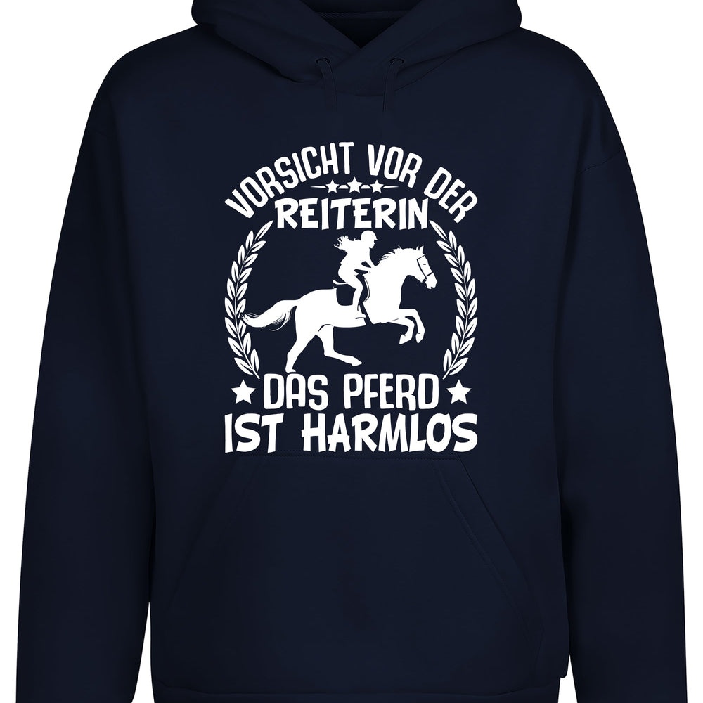 
                      
                        Vorsicht vor der Reiterin Hoodie Kapuzenpullover Unisex
                      
                    