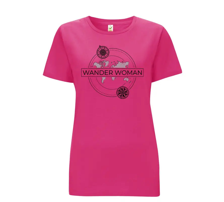 Wander Woman Earth Damen T - Shirt - S / Bright Pink