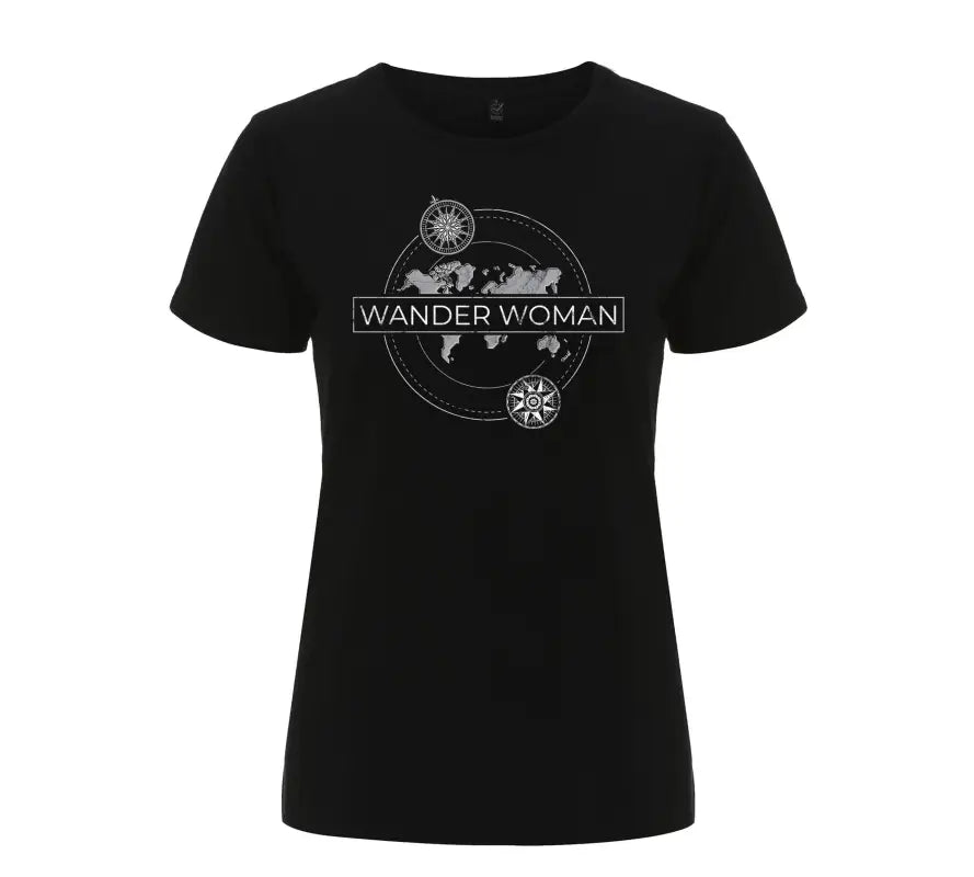 Wander Woman Earth Damen T - Shirt - S / Schwarz