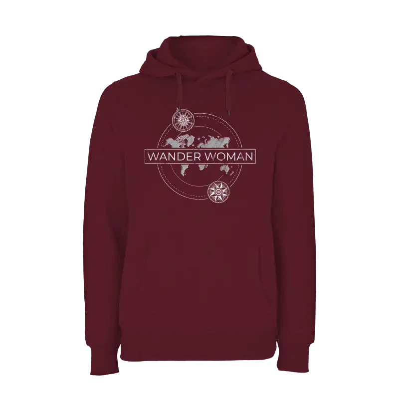 
                      
                        Wander Woman Earth Hoodie Unisex - XS / Burgundy
                      
                    