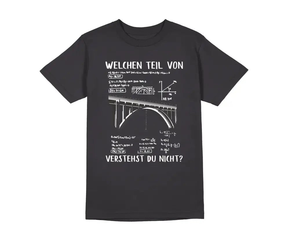 Welchen Teil von verstehst du nicht? Herren Unisex T-Shirt - tshirtladen - 