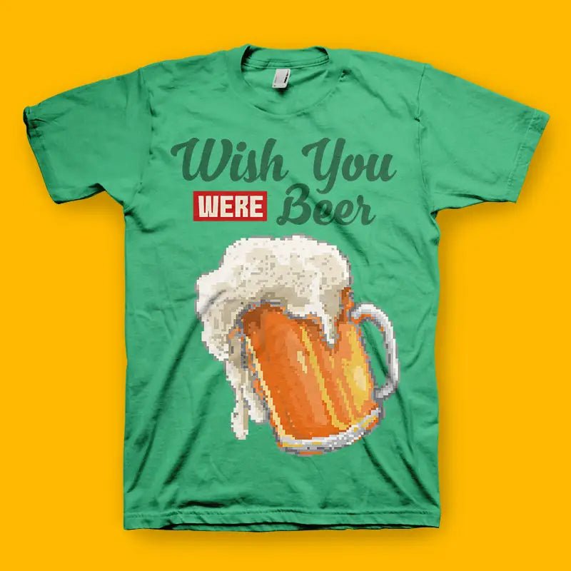 Wish You Were Beer Herren T-Shirt - tshirtladen - 
