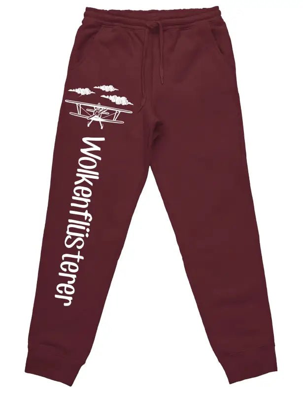 Wolkenflüsterer Jogginghose mit lustigem Spruch - tshirtladen - 