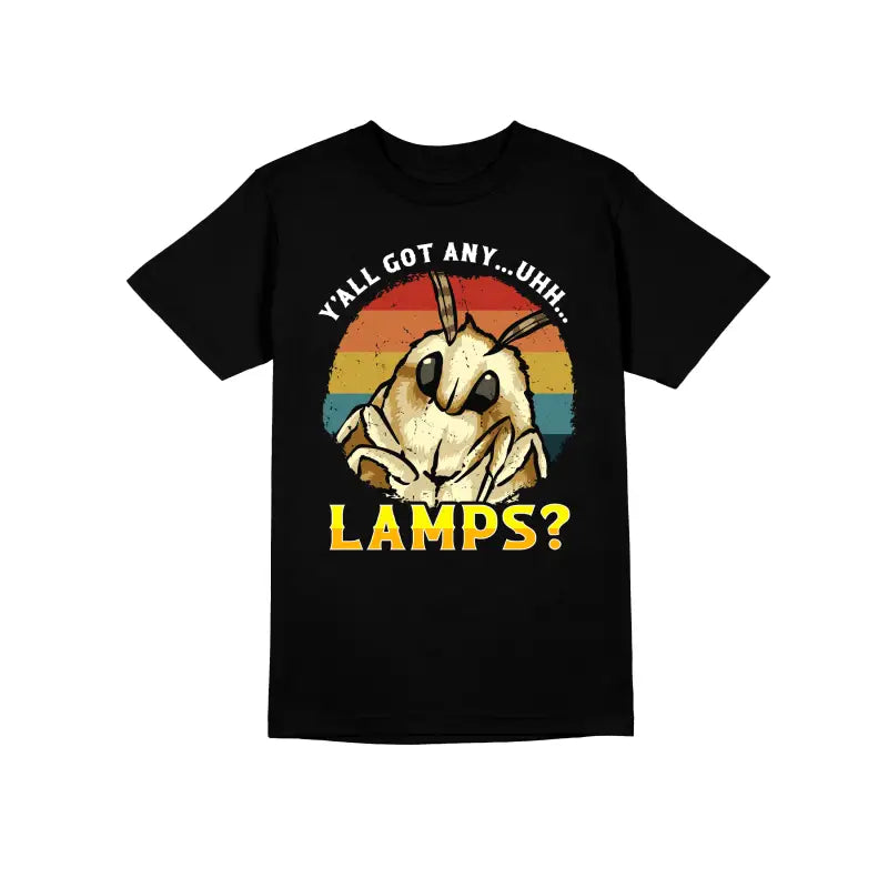 Y’all got any... uhhh... Lamps? Motten Tierfan Herren Unisex T - Shirt - S / Schwarz