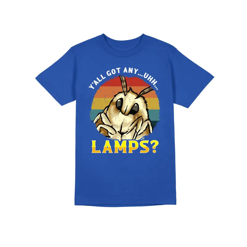 
                      
                        Y’all got any... uhhh... Lamps? Motten Tierfan Herren Unisex T - Shirt - S / Royal
                      
                    