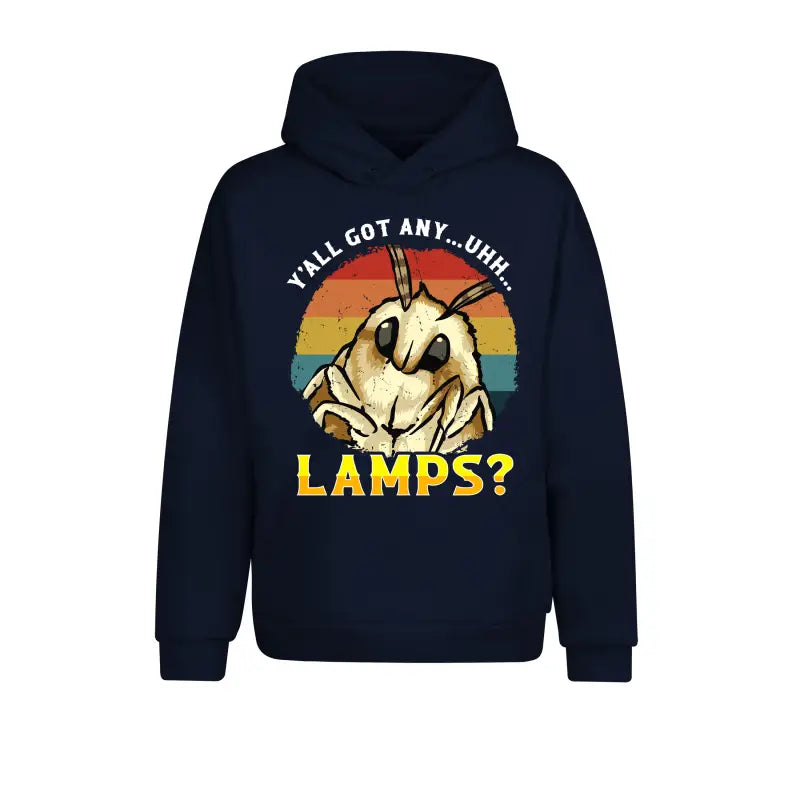 
                      
                        Y’all got any... uhhh... Lamps? Motten Tierfan Hoodie Unisex - XS / Navy
                      
                    