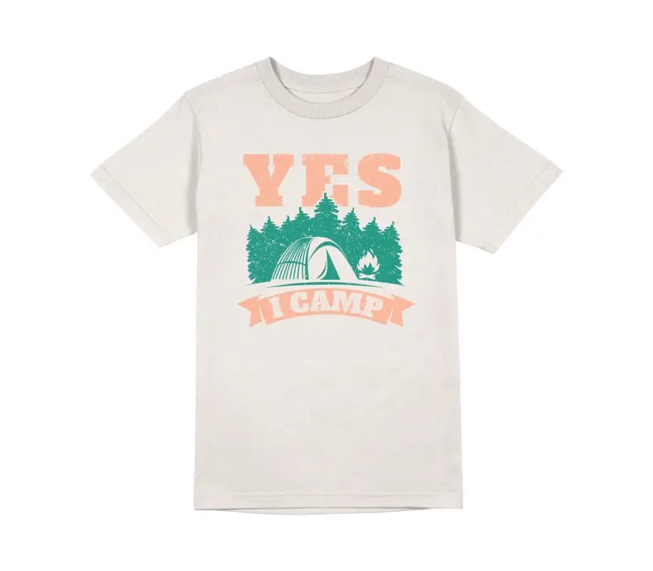 Yes I Camp recycled Unisex T-Shirt - tshirtladen - 
