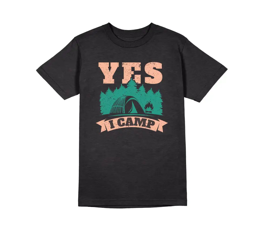 
                      
                        Yes I Camp recycled Unisex T - Shirt - XS / Schwarz
                      
                    