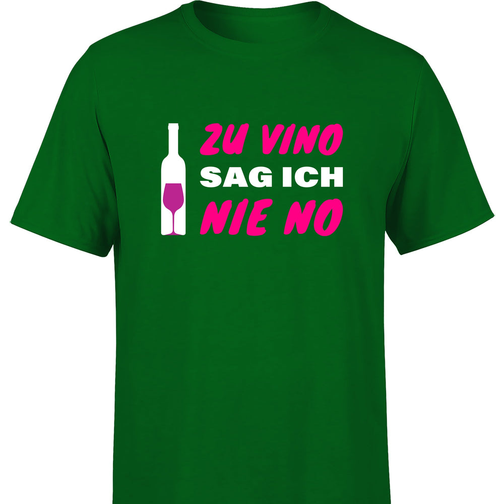 
                      
                        Zu Vino sag ich nie No Statement Herren T-Shirt - tshirtladen
                      
                    