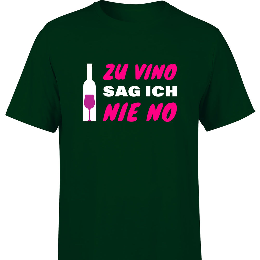 
                      
                        Zu Vino sag ich nie No Statement Herren T-Shirt - tshirtladen
                      
                    